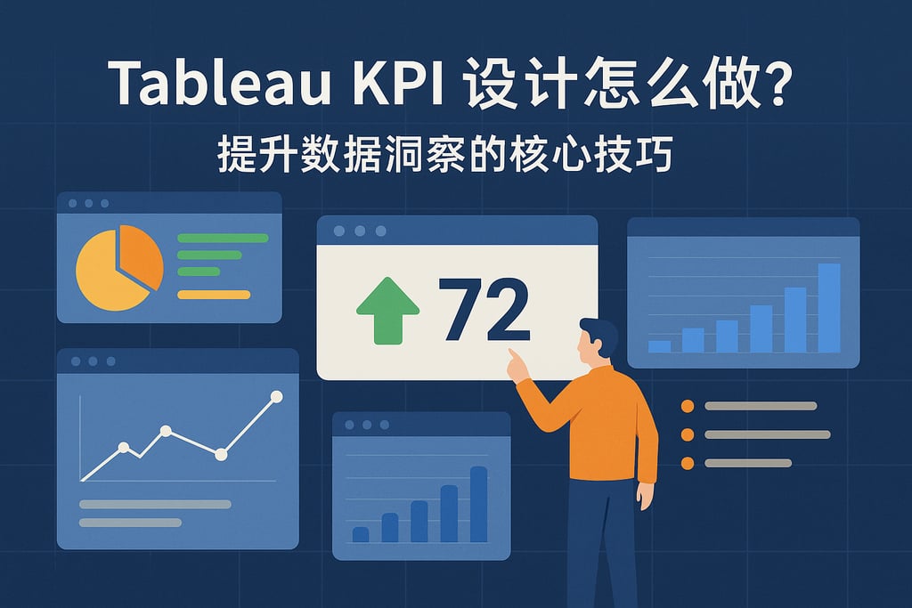 Tableau KPI设计怎么做？提升数据洞察的核心技巧